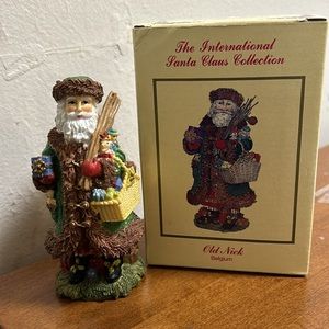 Vintage The International Santa Claus Collection, Old Nick Belgium 1997 figurine